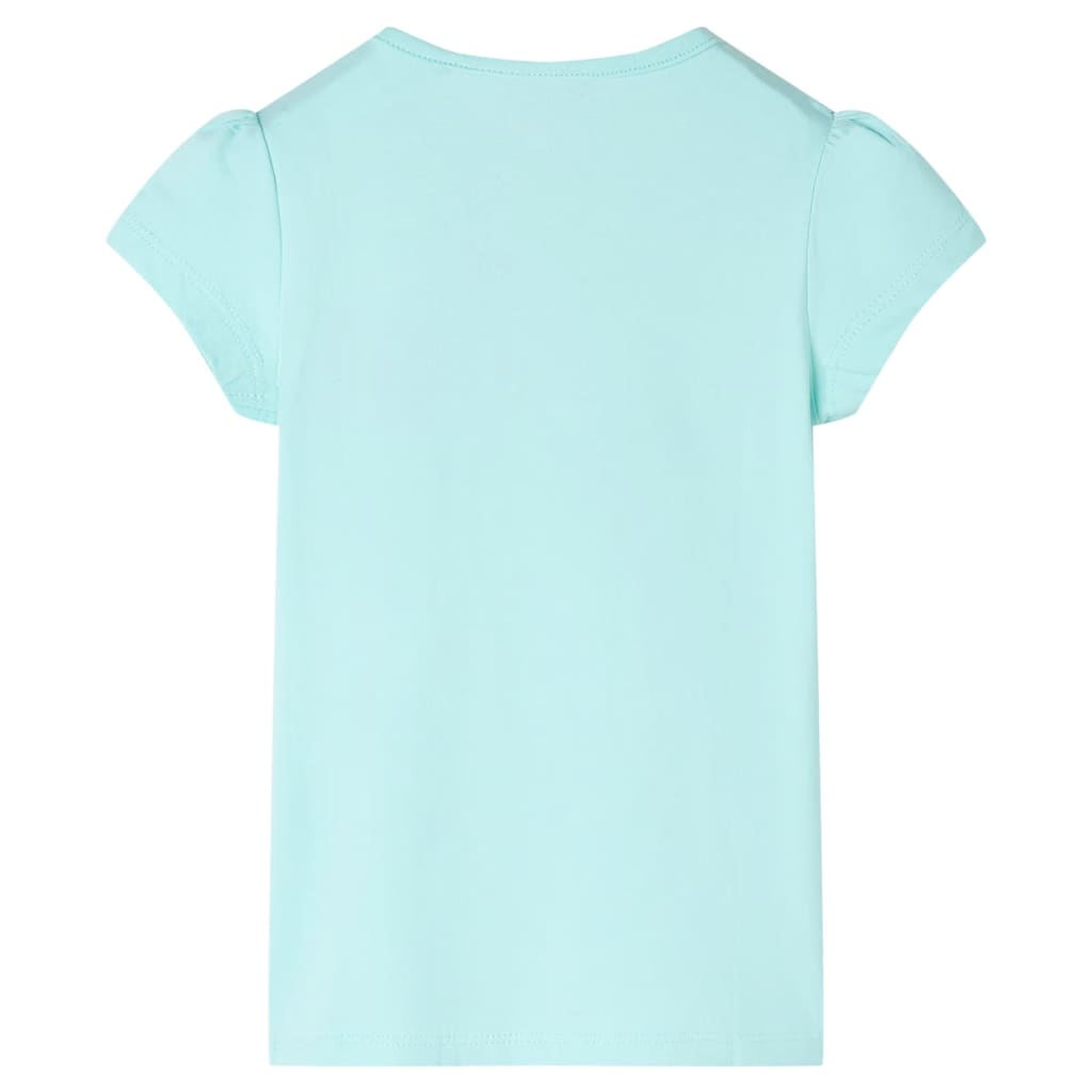 Vidaxl Shirt per bambini 128 Blu chiaro