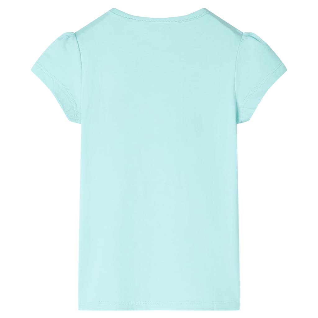 Vidaxl Shirt per bambini 140 Blu chiaro