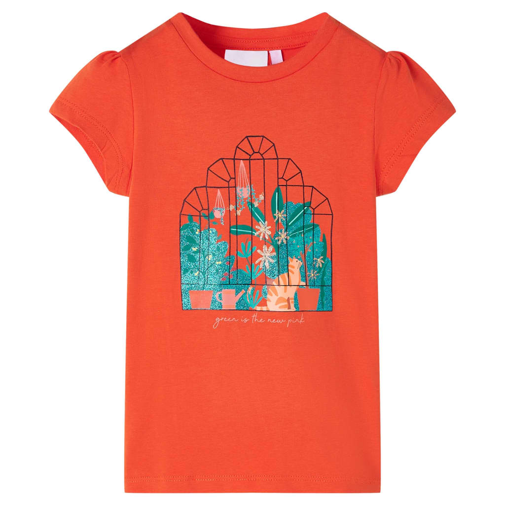 Vidaxl Children's Shirt 104 Donkeroranje