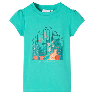 Camicia per bambini Vidaxl 116 menta colorata