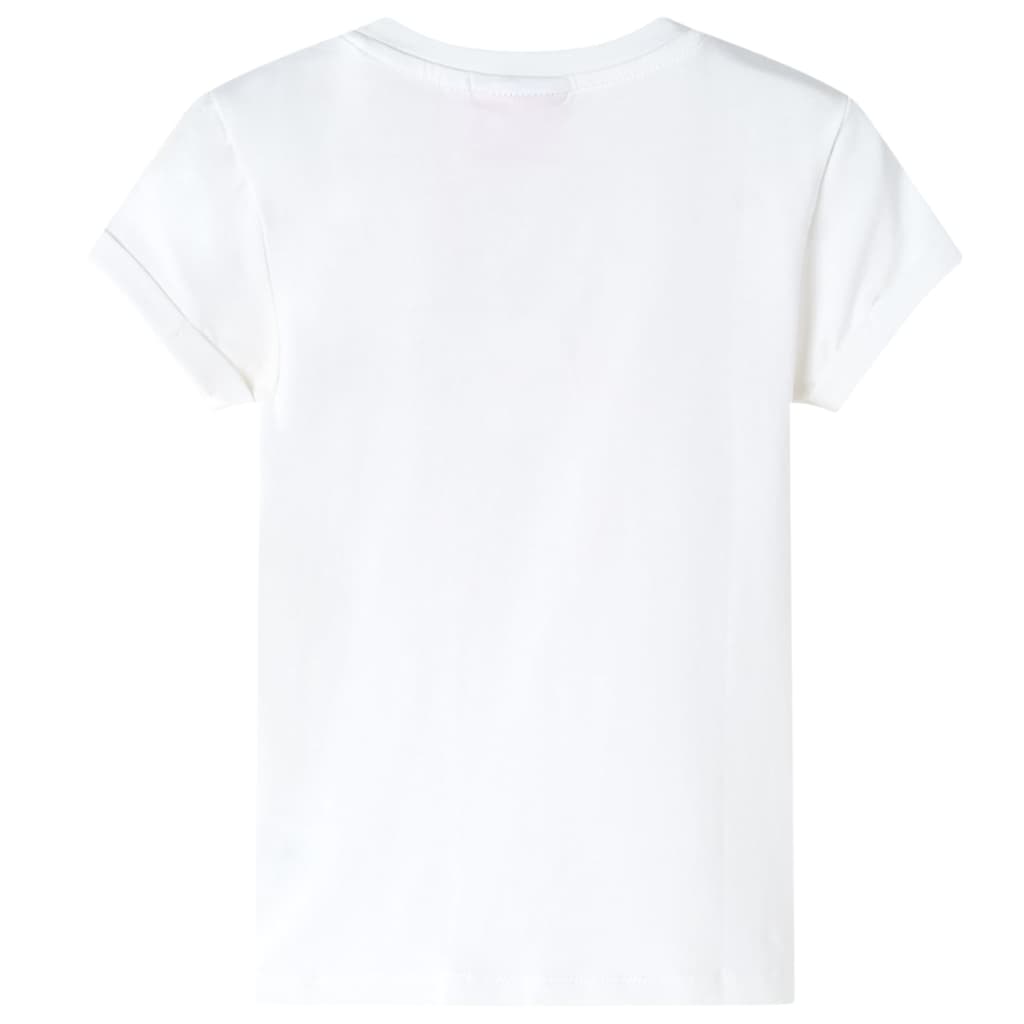 Vidaxl Camisa para niños 116 ECRU