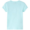 Vidaxl camisa para niños 92 azul claro azul