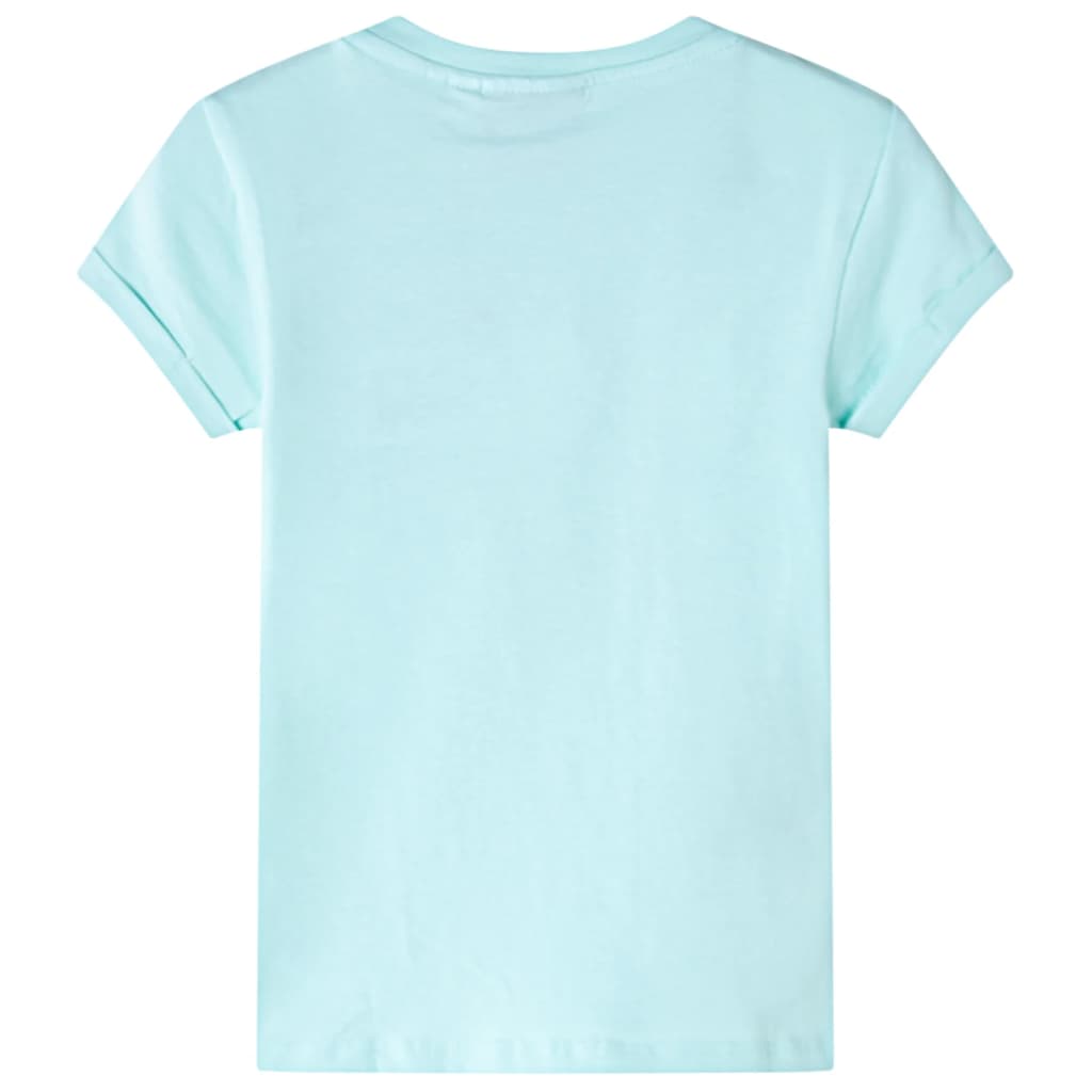 Vidaxl Shirt per bambini 92 Blu chiaro