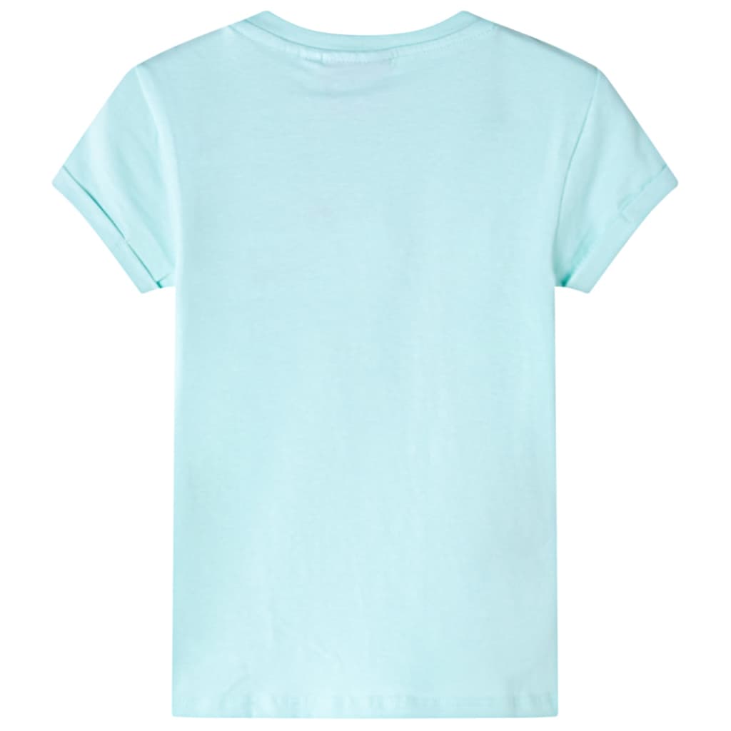 Vidaxl Shirt per bambini 104 Blu chiaro