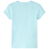 Vidaxl camisa para niños 116 azul claro azul