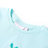 Vidaxl camisa para niños 116 azul claro azul