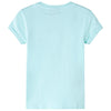 Vidaxl Shirt per bambini 140 Blu chiaro
