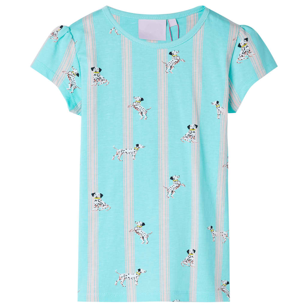 Vidaxl pijama para niños con mangas cortas 116 ECRU