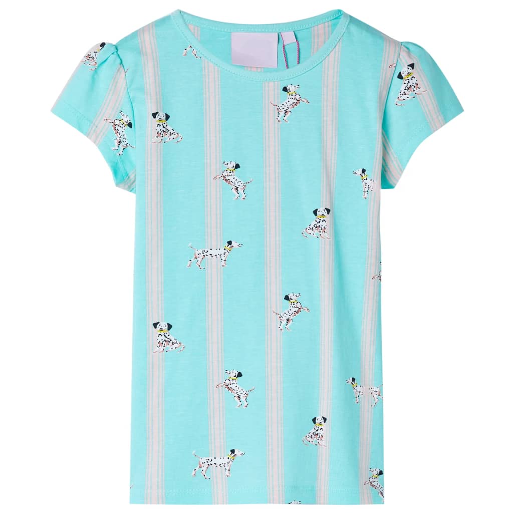 Vidaxl kinderpyjama met korte mouwen 128 ecru