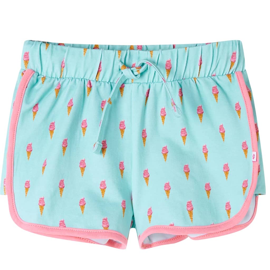 Vidaxl Children's Short con Trekoord 92 Light Mint -Colored