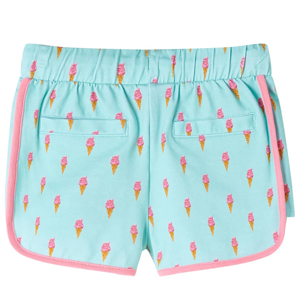 Vidaxl Children's Short con Trekoord 92 Light Mint -Colored