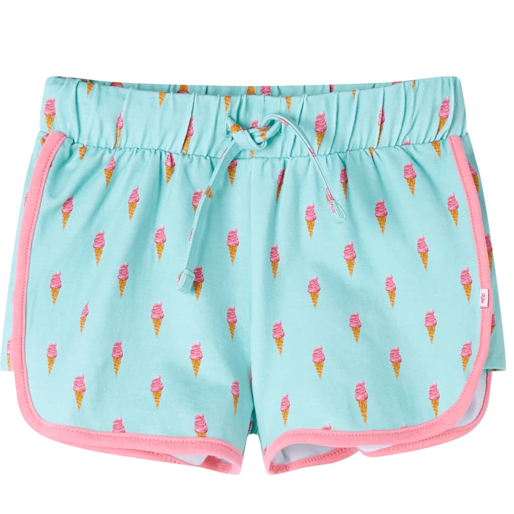 Vidaxl Shorts per bambini con Trekoord 104 Light Mint -Colored