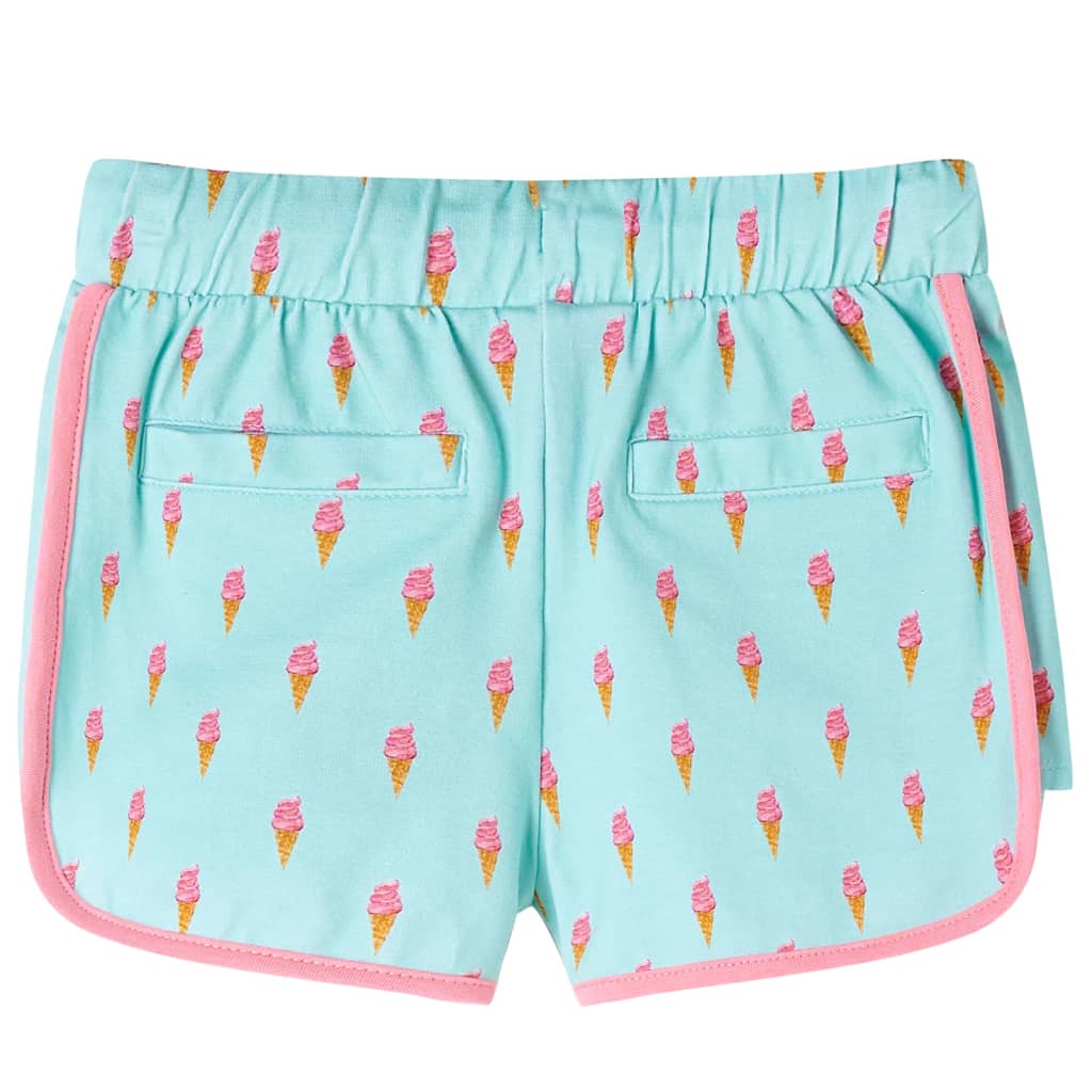 Vidaxl Shorts para niños con Trekoord 128 Light Mint -Colorado