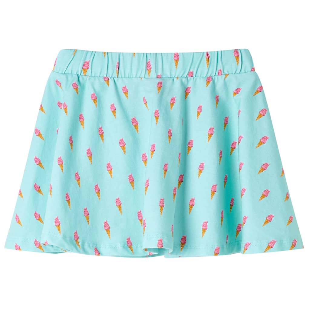 Vidaxl Falda infantil 128 Light Mint Colored