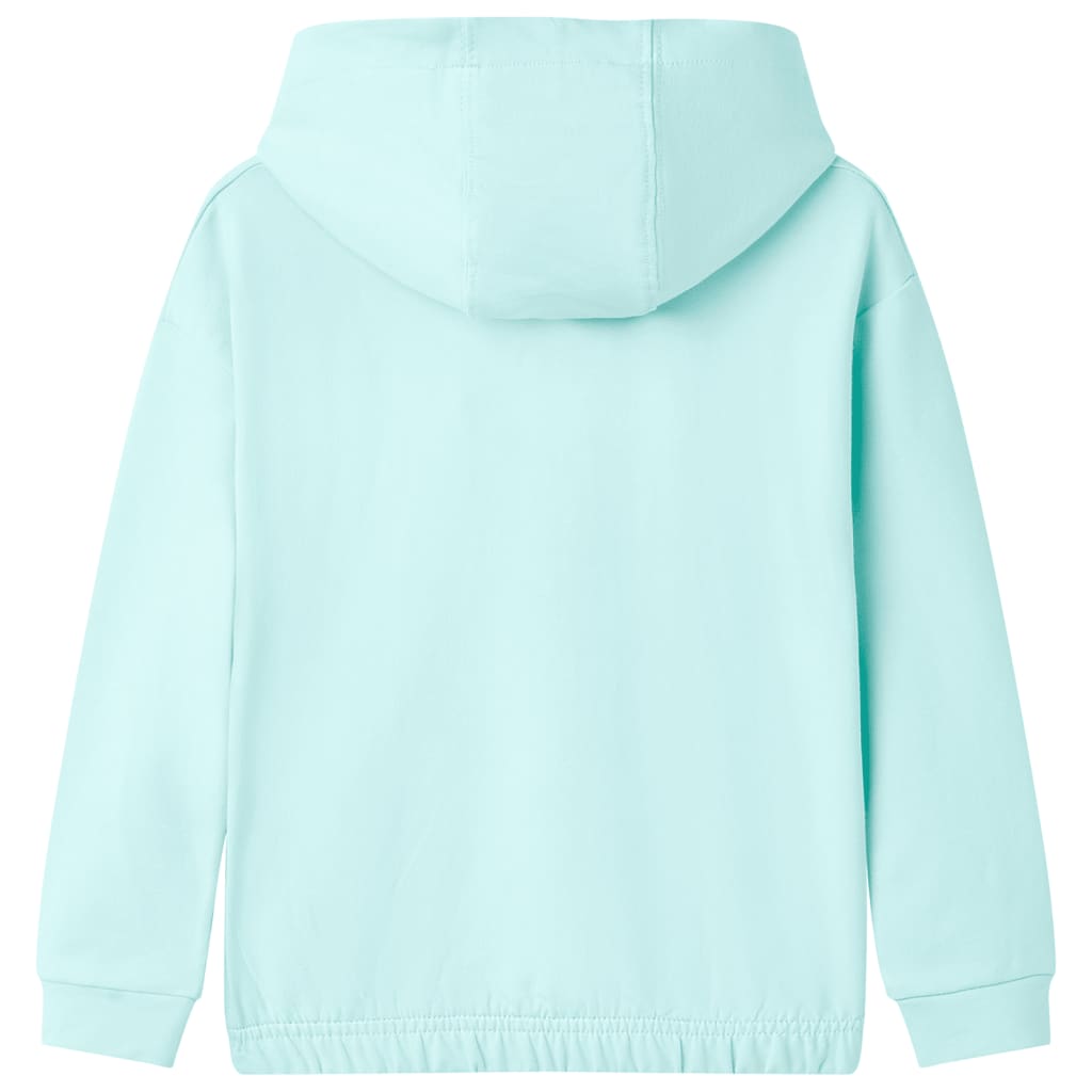 Vidaxl suéter para niños con campana 140 marina ligera azul