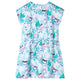 Vidaxl Vestido infantil 116 ECRU y color menta oscura
