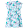 Vidaxl Vestido infantil 116 ECRU y color menta oscura