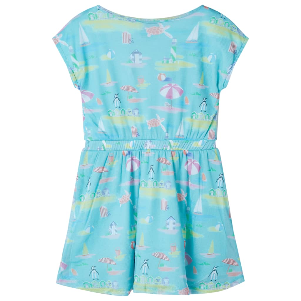 Vidaxl Dress per bambini 92 Light Aqua -col