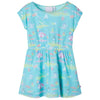 Vidaxl Vestido infantil 140 Light Sea Blue