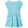 Vidaxl Vestido infantil 140 Light Sea Blue