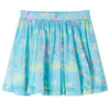 Gonna per bambini Vidaxl piegata 116 blu chiaro