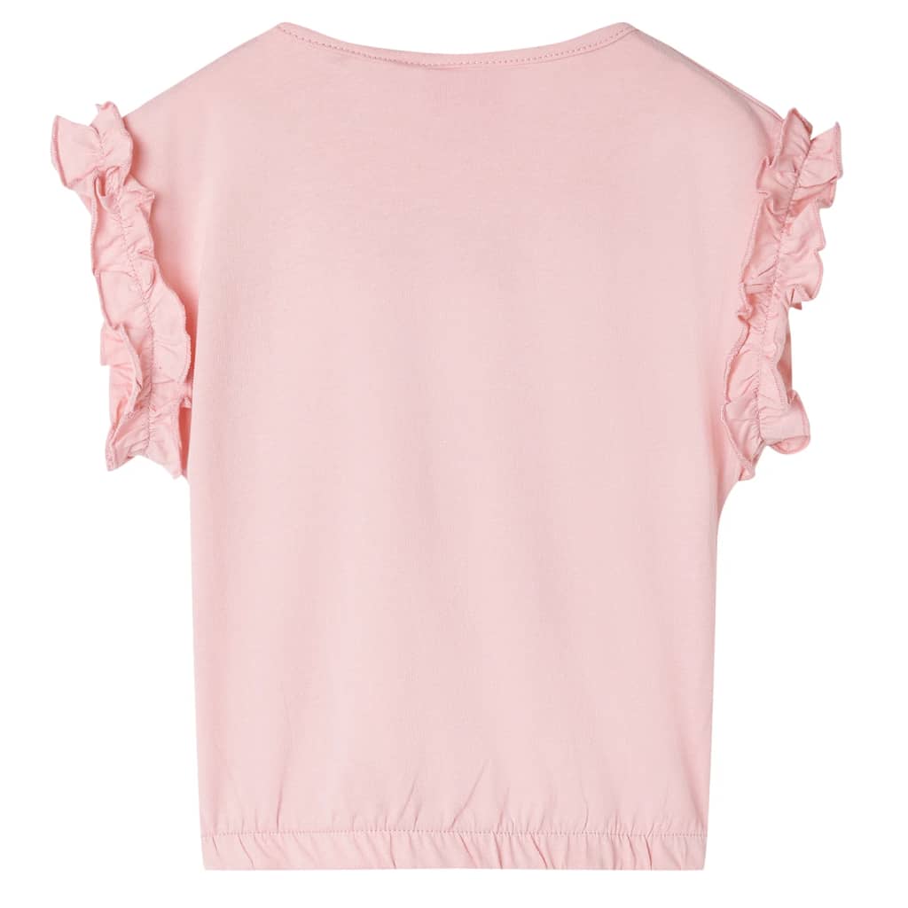 Vidaxl Shirt per bambini 92 rosa chiaro