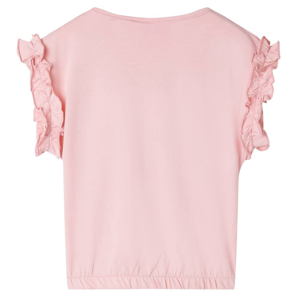 Vidaxl Shirt per bambini 116 rosa chiaro