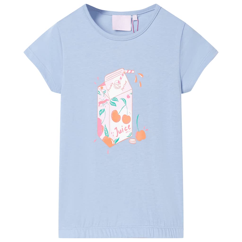 Vidaxl camisa para niños 92 azul