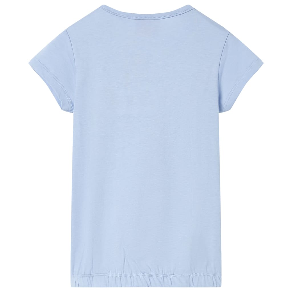 Vidaxl camisa para niños 92 azul