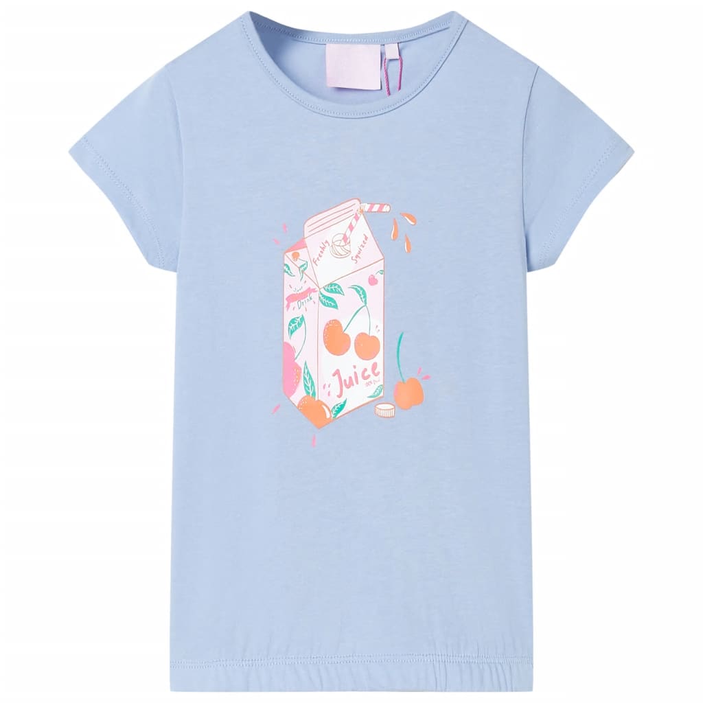 Vidaxl Camisa para niños 116 Azul