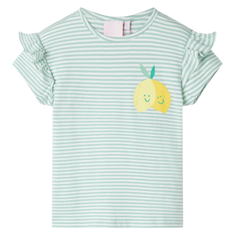 VidaXL Kindershirt 116 mintkleurig