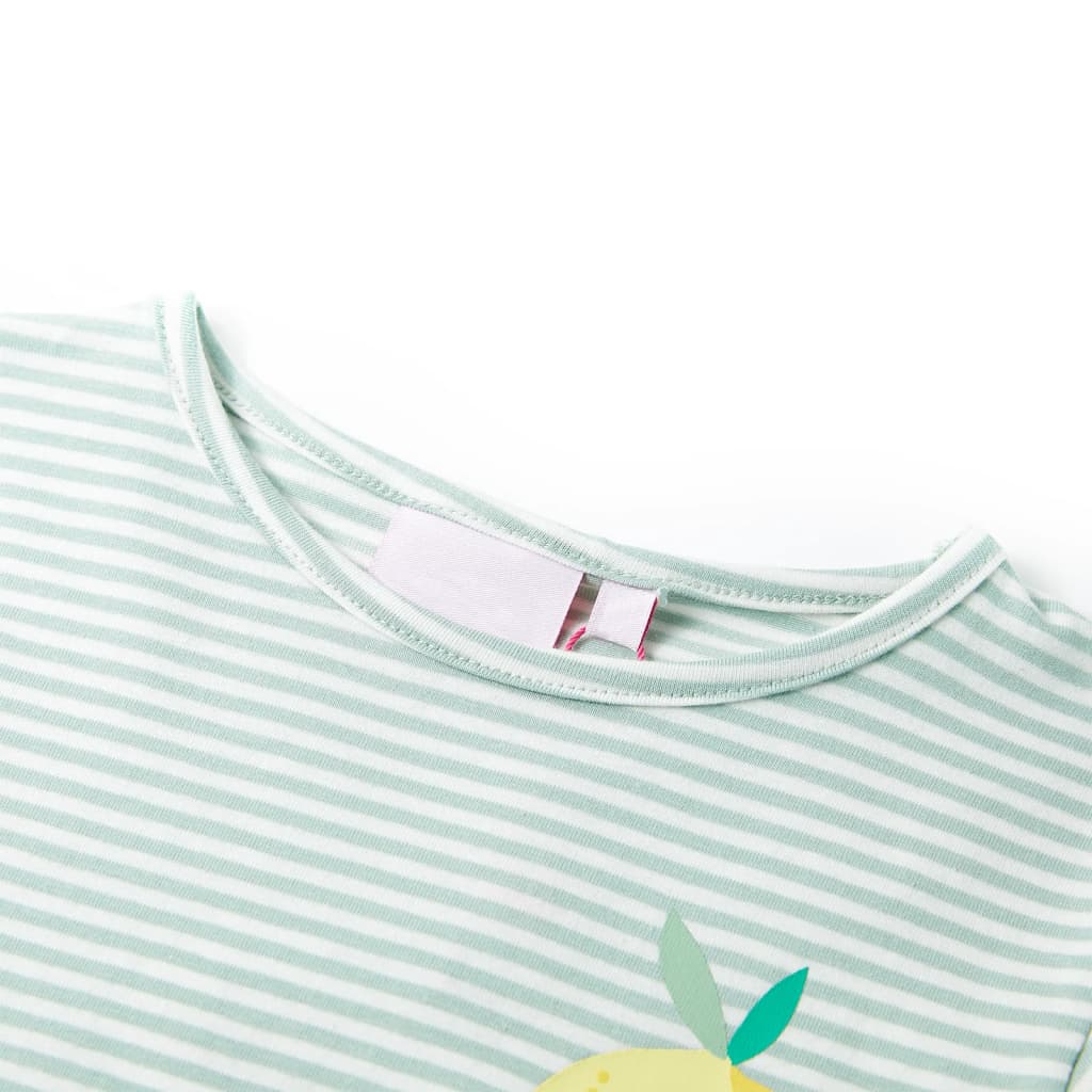 Camicia per bambini Vidaxl 116 menta colorata