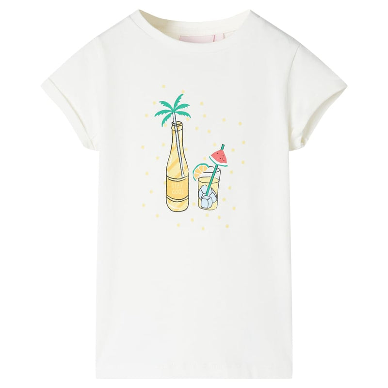 VidaXL Kindershirt 92 ecru