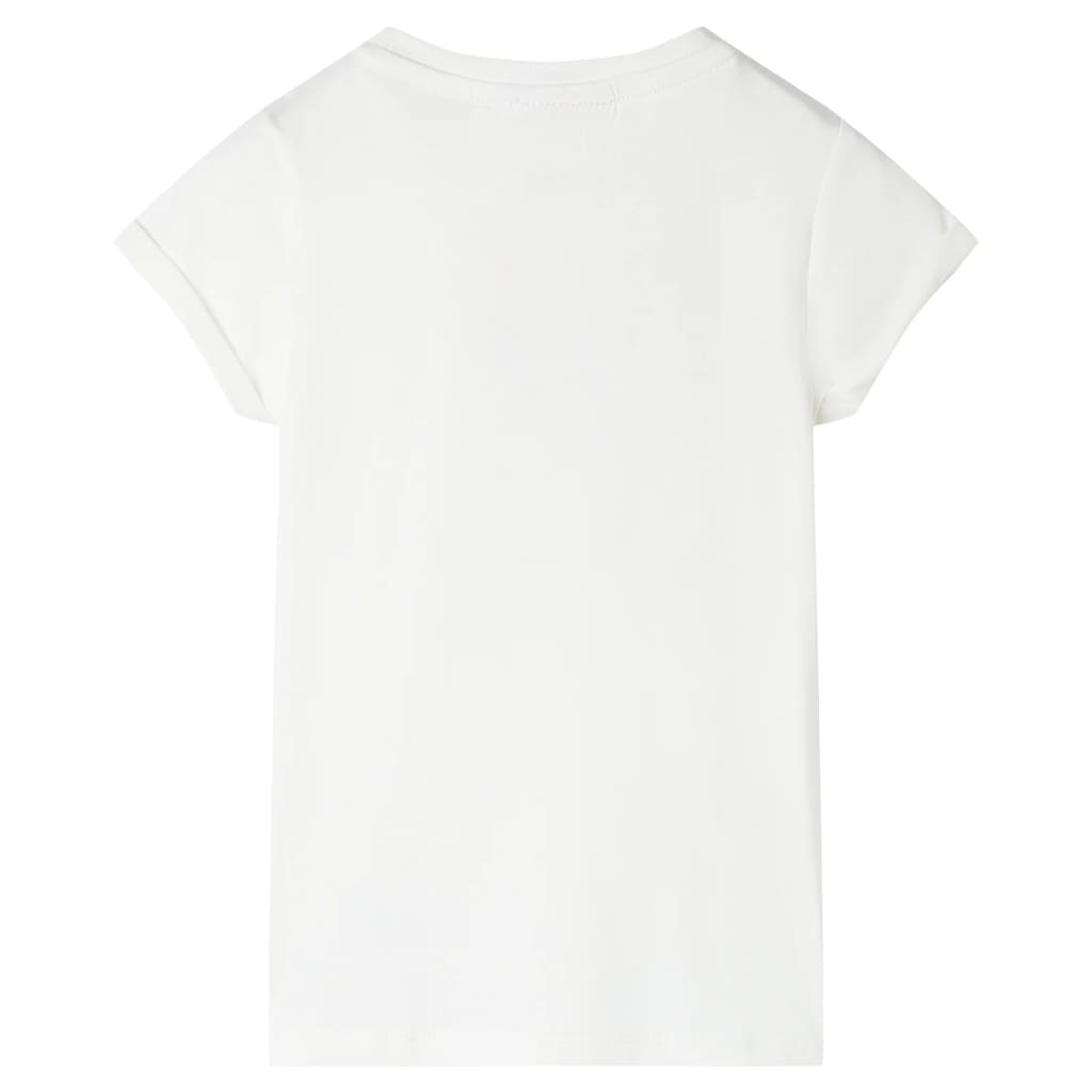 Vidaxl Camisa para niños 116 ECRU