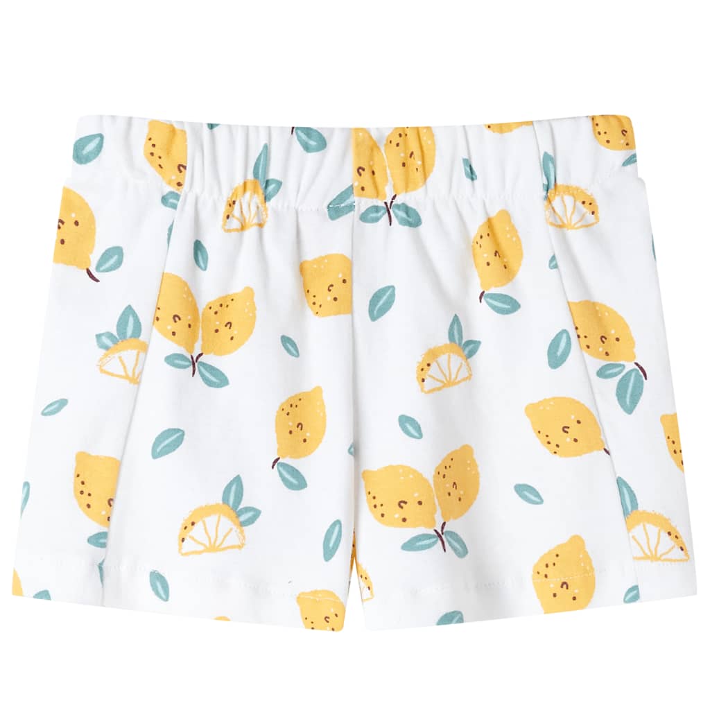 Vidaxl Shorts per bambini 116 ECRU