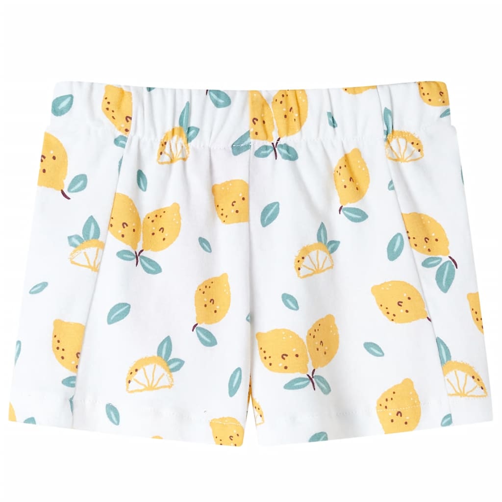 Vidaxl Shorts para niños 128 ECRU