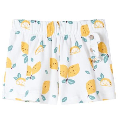 Vidaxl Shorts per bambini 140 Ecru