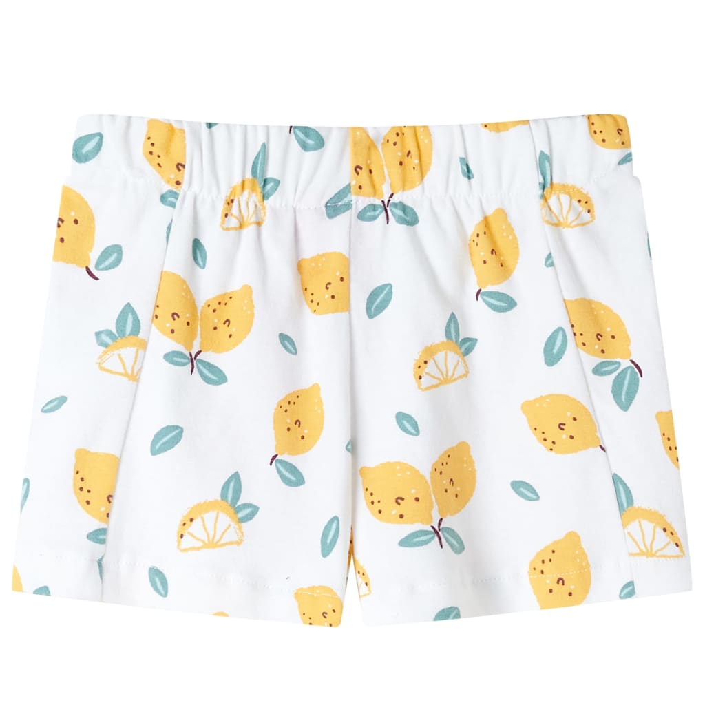 Vidaxl Shorts per bambini 140 Ecru