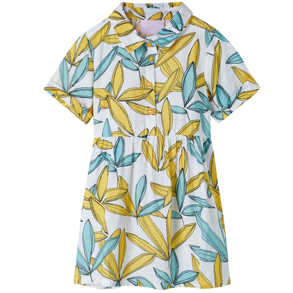 Vidaxl kinderjurk 128 ecru