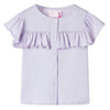 Vidaxl camisa para niños 116 lila