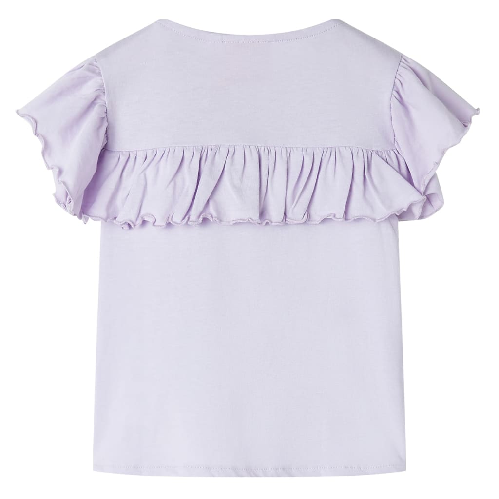 Vidaxl camisa para niños 116 lila
