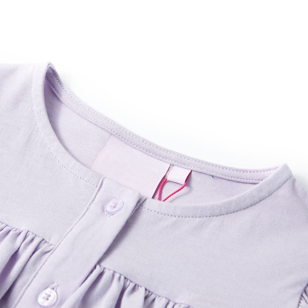Vidaxl camisa para niños 116 lila