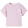 Vidaxl camisa para niños con volantes 116 lila