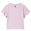 Camicia per bambini Vidaxl con volant 128 lilla