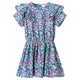 Vestido para niños de Vidaxl con mangas de alfombra 92 Cobalt azul