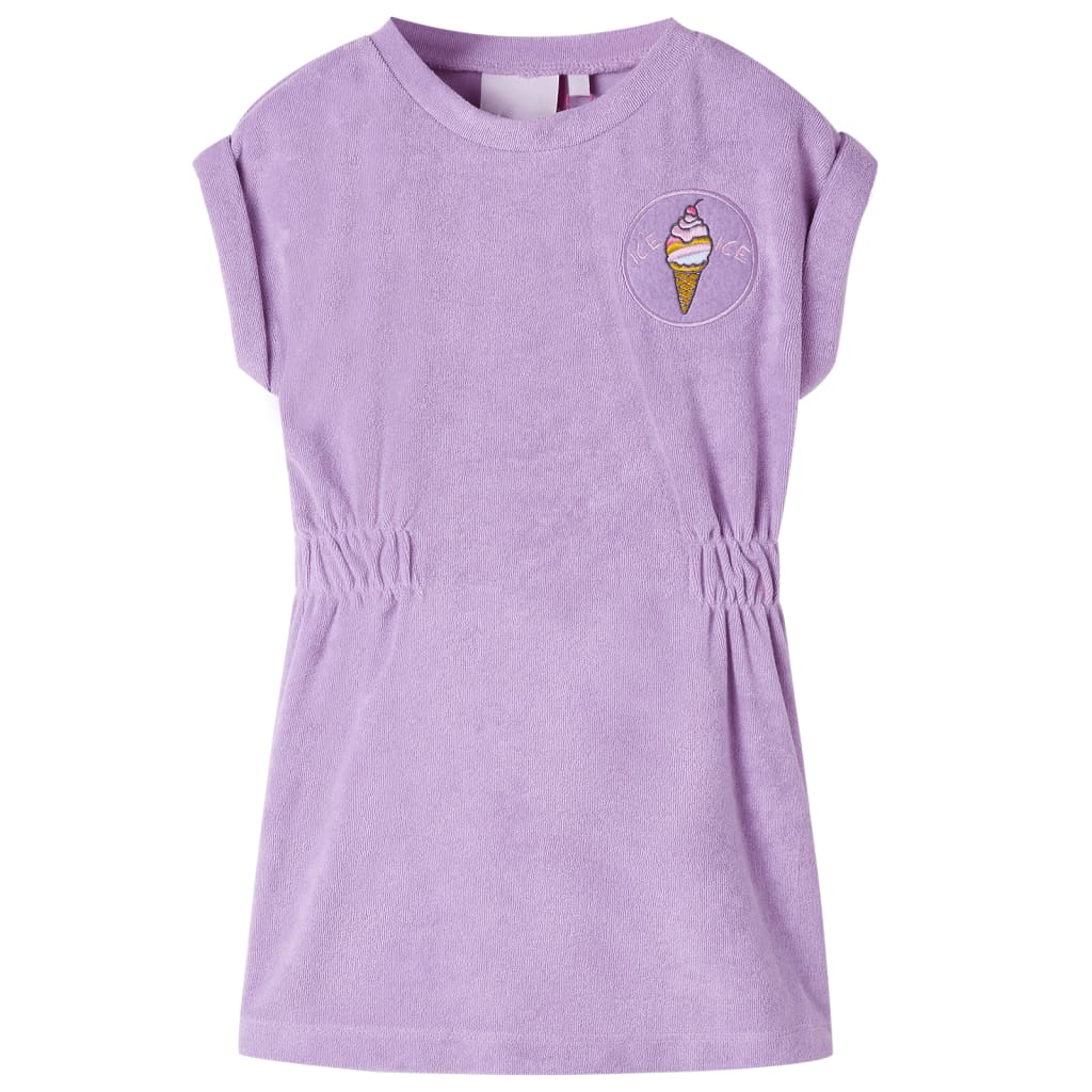 Vidaxl Vestido infantil 104 lila