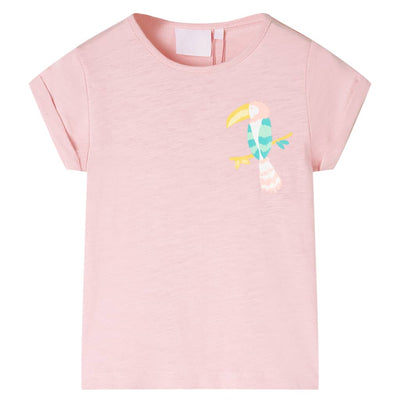 Vidaxl Shirt per bambini 116 rosa chiaro