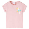 VidaXL Kindershirt 128 lichtroze