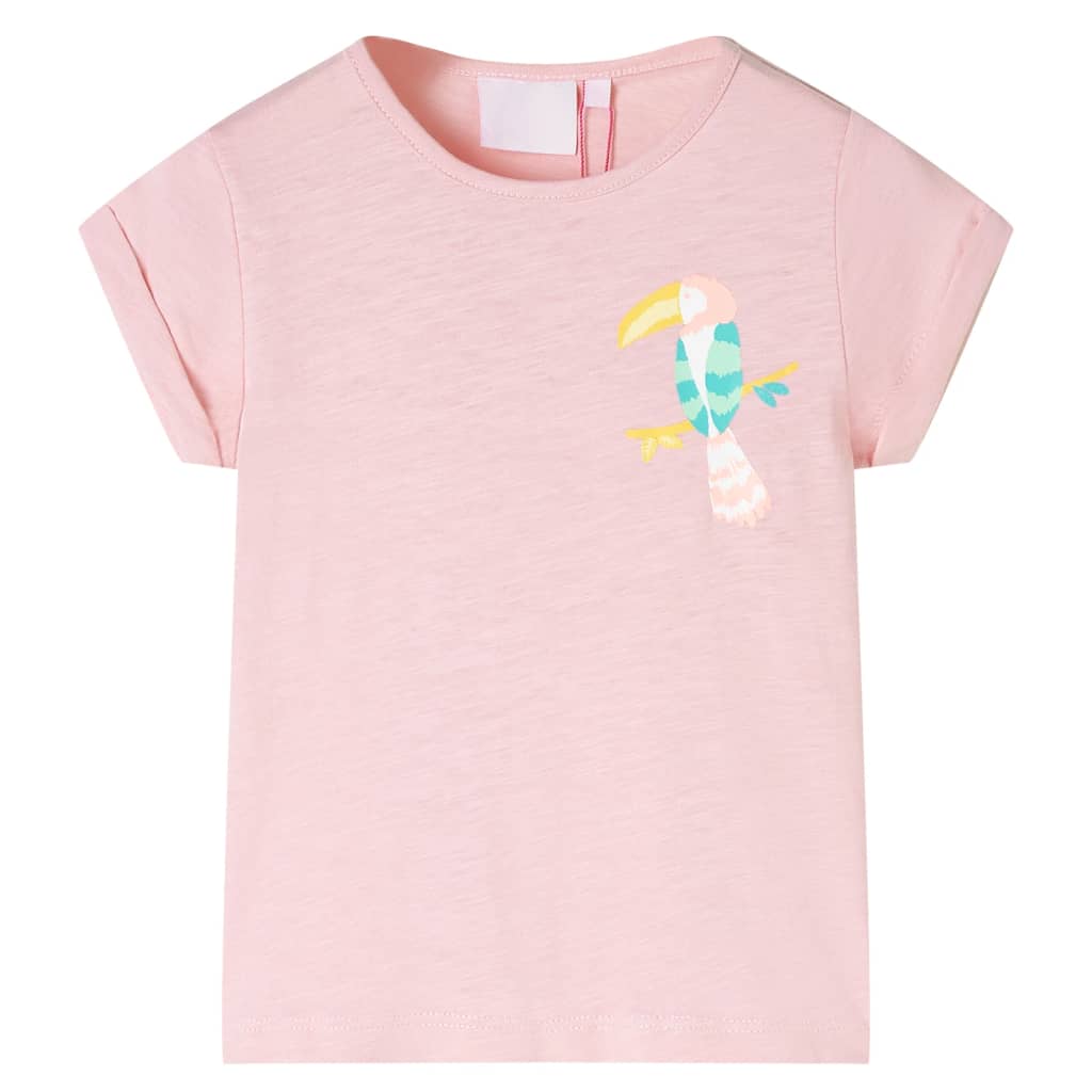 Vidaxl Shirt per bambini 140 rosa chiaro