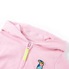 Vidaxl chaleco para niños con capucha y Zits 92 Bright Pink